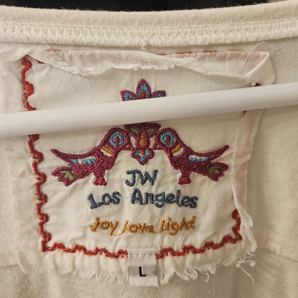 Johnny Was Embroidered Tunic-Large - Picture 3 of 7